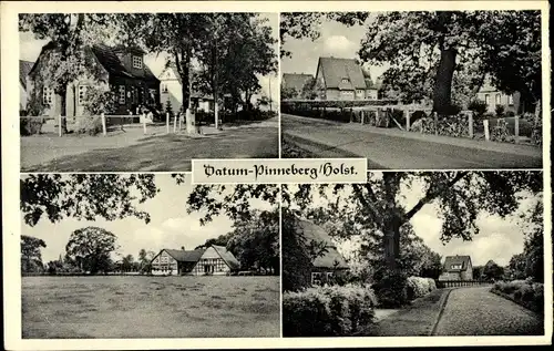 Ak Waldenau Datum Pinneberg in Holstein, Ortspartie