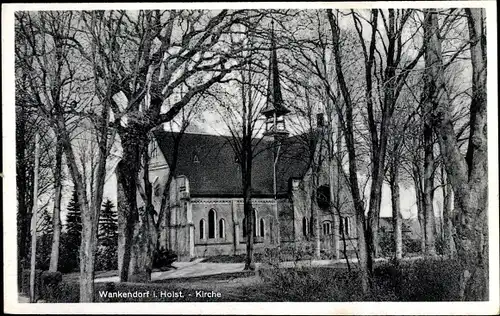 Ak Wankendorf in Holstein, Kirche