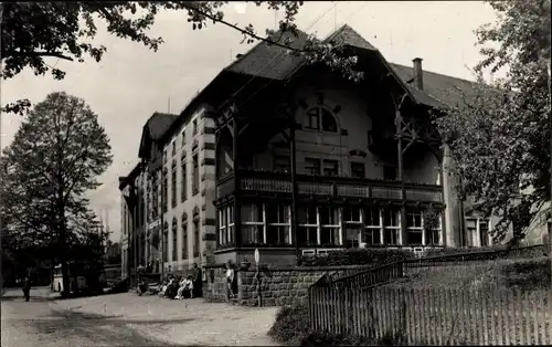 Ak Polenz Neustadt in Sachsen, Gasthof zum Erbgericht