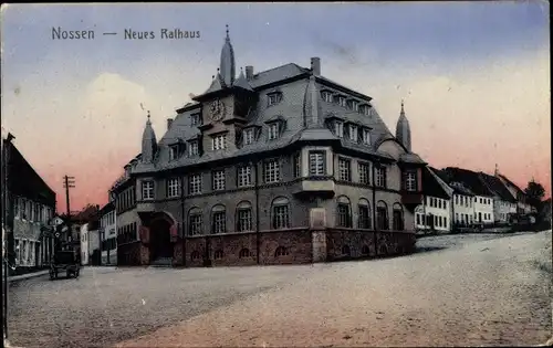 Ak Nossen in Sachsen, Neues Rathaus