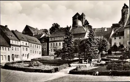 Ak Stolpen in Sachsen, Markt