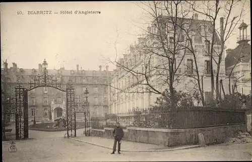 Ak Biarritz Pyrénées Atlantiques, Hotel d'Angleterre