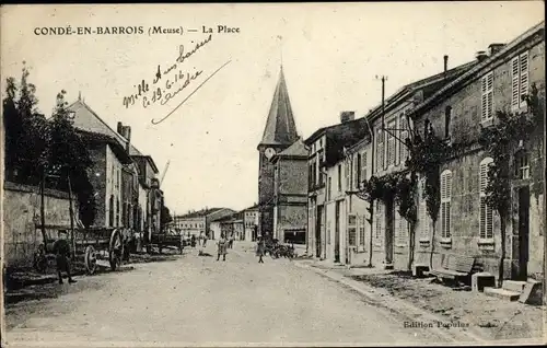 Ak Condé en Barrois Les Hauts de Chée Meuse, La Place