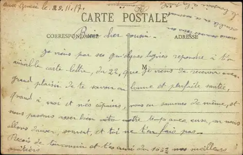 Ak Cousances les Forges Meuse, Vue generale