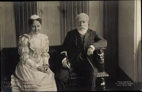 Ak Großherzogin Luise von Baden, Friedrich I, Liersch 1406