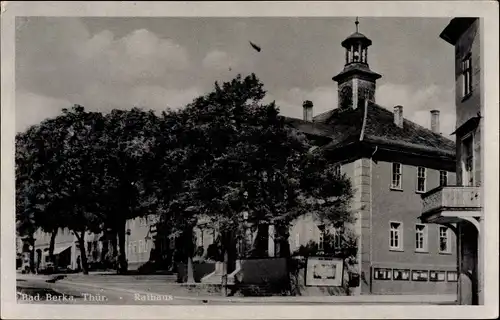 Ak Bad Berka in Thüringen, Rathaus