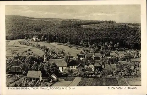 Ak Finsterbergen Friedrichroda im Thüringer Wald, Kurhaus