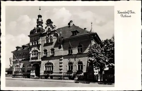 Ak Hermsdorf in Thüringen, Rathaus