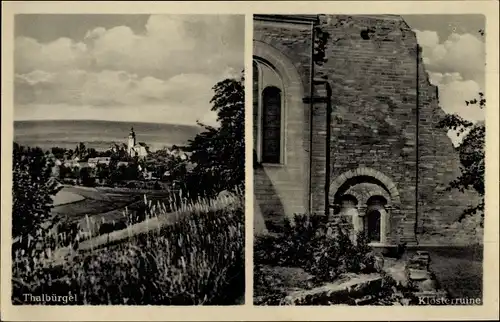 Ak Thalbürgel Bürgel in Thüringen, Klosterruine