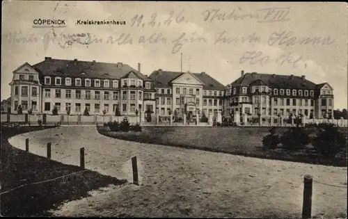 Ak Berlin Köpenick, Kreiskrankenhaus