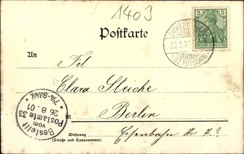 Ak Birkenwerder in Brandenburg, Sanatorium