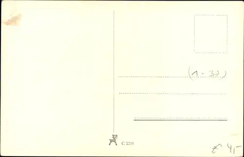 Ak Schauspieler Theodor Loos, Seitenportrait im Anzug