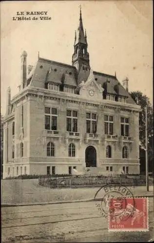 Ak Le Raincy Seine Saint Denis, L'Hotel de Ville