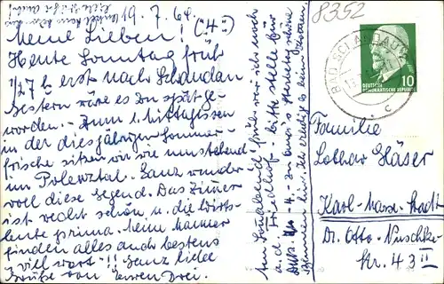 Ak Hohnstein in der Sächsischen Schweiz, Blick auf Gasthaus Grundmühle