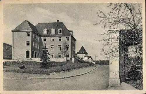 Ak Berggießhübel in Sachsen, Kneippkurort, Kurhaus Talfrieden