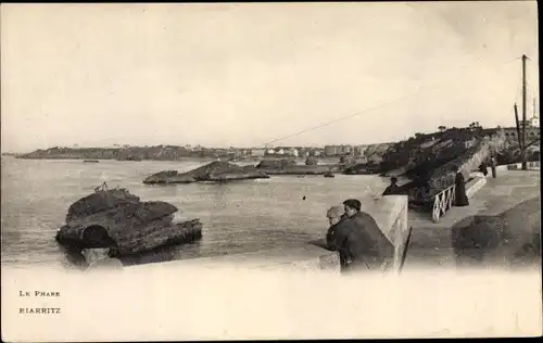 Ak Biarritz Pyrénées Atlantiques, La Plage