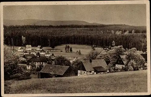 Ak Niederdorf  Falkenhain Altenberg, Teilansicht