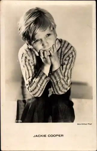 Ak Schauspieler Jackie Cooper, Portrait