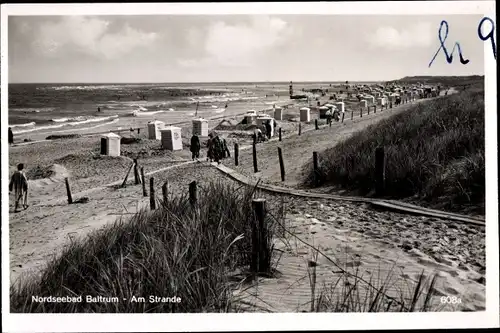 Ak Baltrum, Am Strand