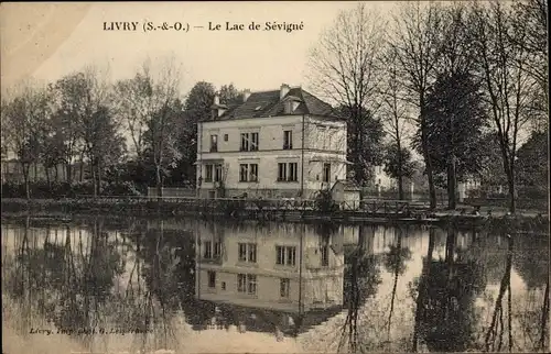 Ak Livry Seine Saint Denis, Le Lac de Sevigne