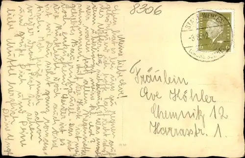 Ak Pötzscha Wehlen an der Elbe Sachsen, Gasthof Bauernhäusl mit Tanzdiele