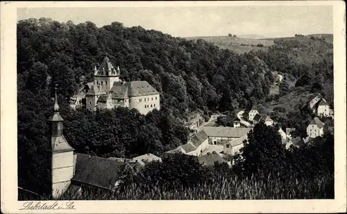 Ak Liebstadt Erzgebirge Sachsen, Schloss Kuckuckstein mit Umgebung