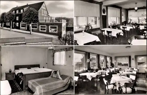 Ak Dhünn Wermelskirchen im Bergischen Land, Gasthof Zu den drei Linden