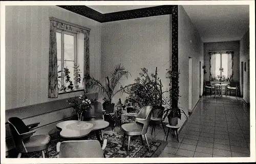 Ak Hallenberg im Sauerland, St. Josefs Haus, Inneres