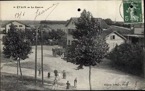 Ak Etain Meuse, La Gare