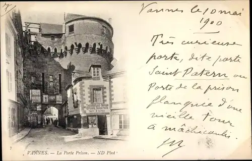 Ak Vannes Morbihan, La Porte Prison