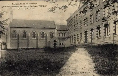 Ak Vannes Morbihan, Sainte Anne de Trussac, Maison de Retraite