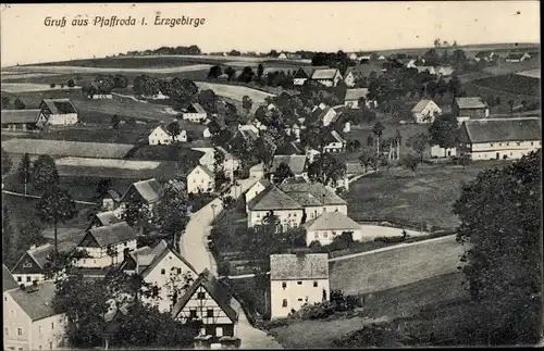 Ak Pfaffroda Olbernhau im Erzgebirge Sachsen, Panorama
