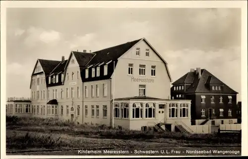 Ak Nordseebad Wangerooge in Ostfriesland, Kinderheim Meeresstern