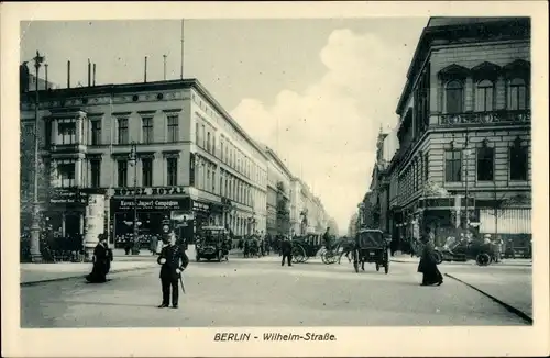 Ak Berlin Mitte, Wilhelm Straße, Hotel Royal