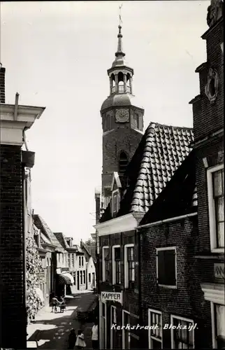 Ak Blokzijl Overijssel Niederlande, Kerkstraat