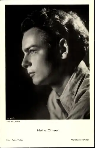 Ak Schauspieler Heinz Ohlsen, Film Foto Verlag A 3697 1, Portrait