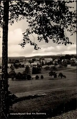 Ak Grab Großerlach Baden Württemberg, Panorama