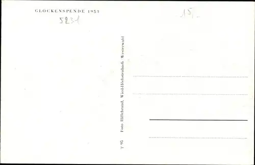 Ak Kroppach im Westerwald, Kirche