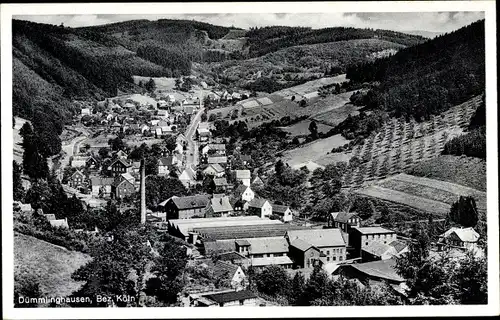 Ak Dümmlinghausen Gummersbach im Oberbergischen Kreis, Panorama