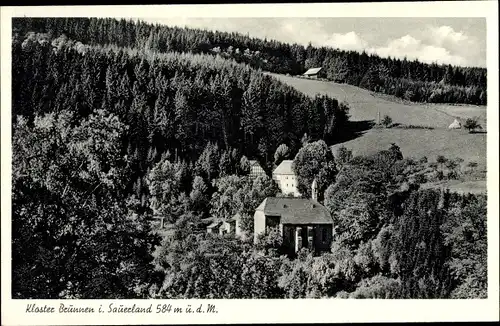 Ak Sundern im Hochsauerlandkreis, Kloster Brunnen, Gasthaus Heinrich Schwermann