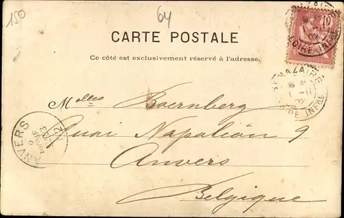 Ak Bayonne Pyrénées Atlantiques, La Vallee de la Nive de Marracq