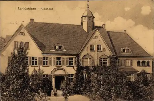 Ak Schlüchtern in Hessen, Kreishaus