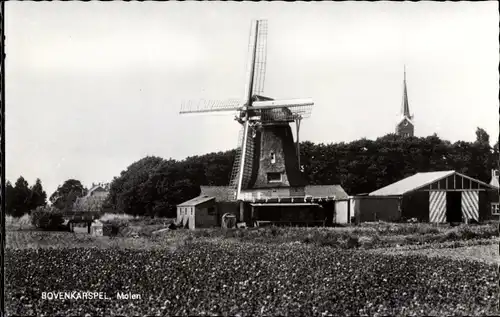 Ak Bovenkarspel Stede Broec Nordholland, Molen