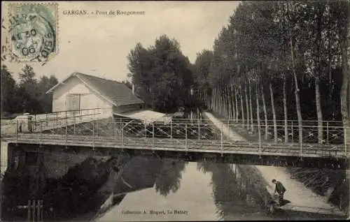 Ak Gargan Seine Saint Denis, Pont de Rougemont