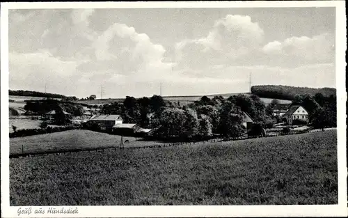 Ak Hundsdiek Sprockhövel im Ruhrgebiet, Panorama