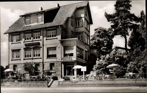 Ak Braunlage im Oberharz, Villa Achtermann, Harzburger Straße 14