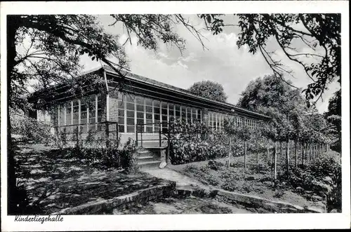 Ak Bad Soden am Taunus, Erholungsheim St. Elisabeth, Kinderliegehalle