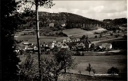 Ak Hettigenbeuern Buchen im Odenwald, Gesamtansicht