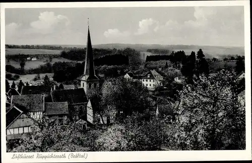 Ak Ruppichteroth Rhein Sieg Kreis, Teilansicht mit Kirche