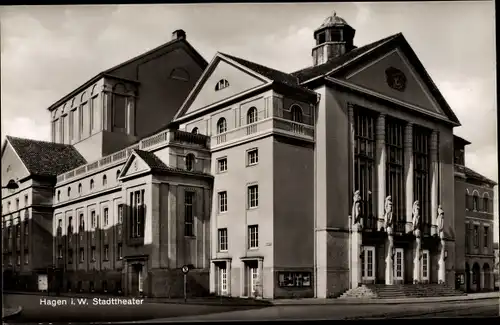 Ak Hagen in Westfalen, Stadttheater